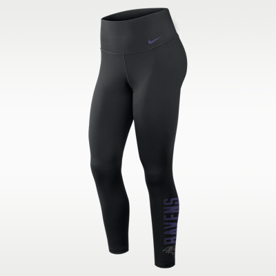 Baltimore Ravens Primetime One Women's Nike Dri-FIT NFL High-Rise